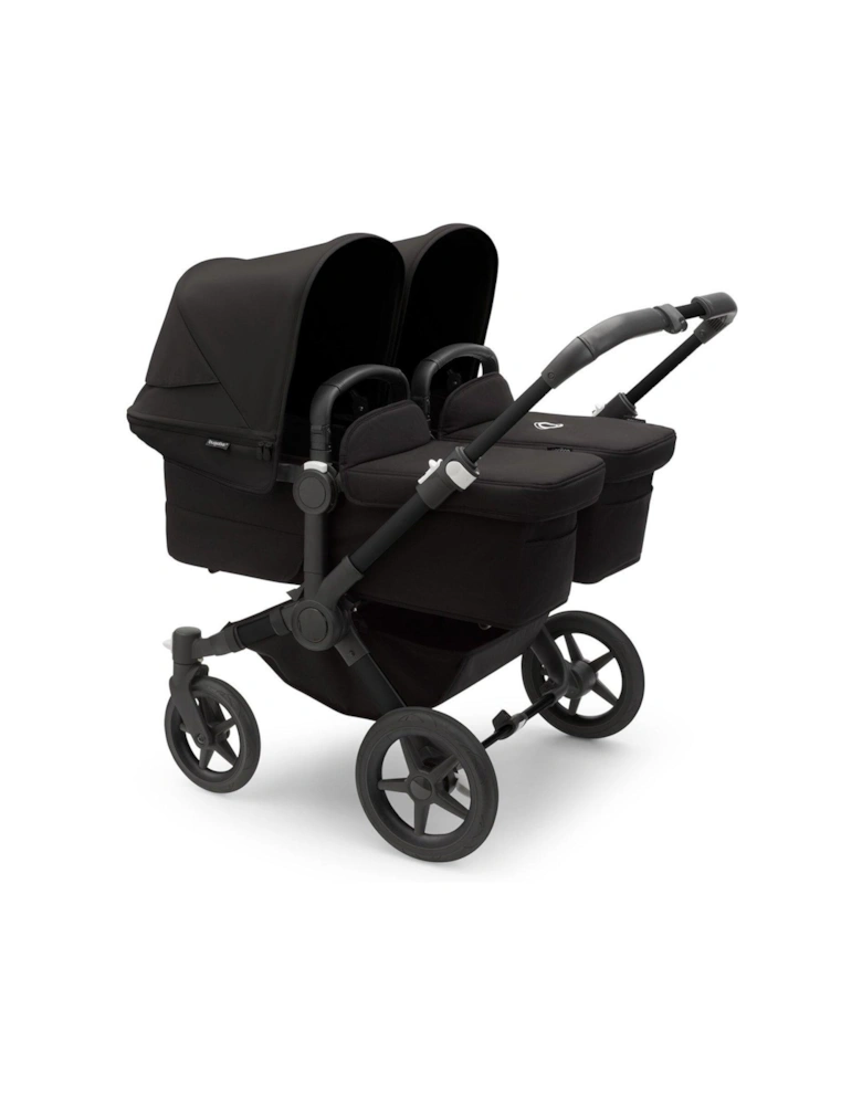 Donkey 5 Twin Extension Complete Pushchair (Midnight Black)