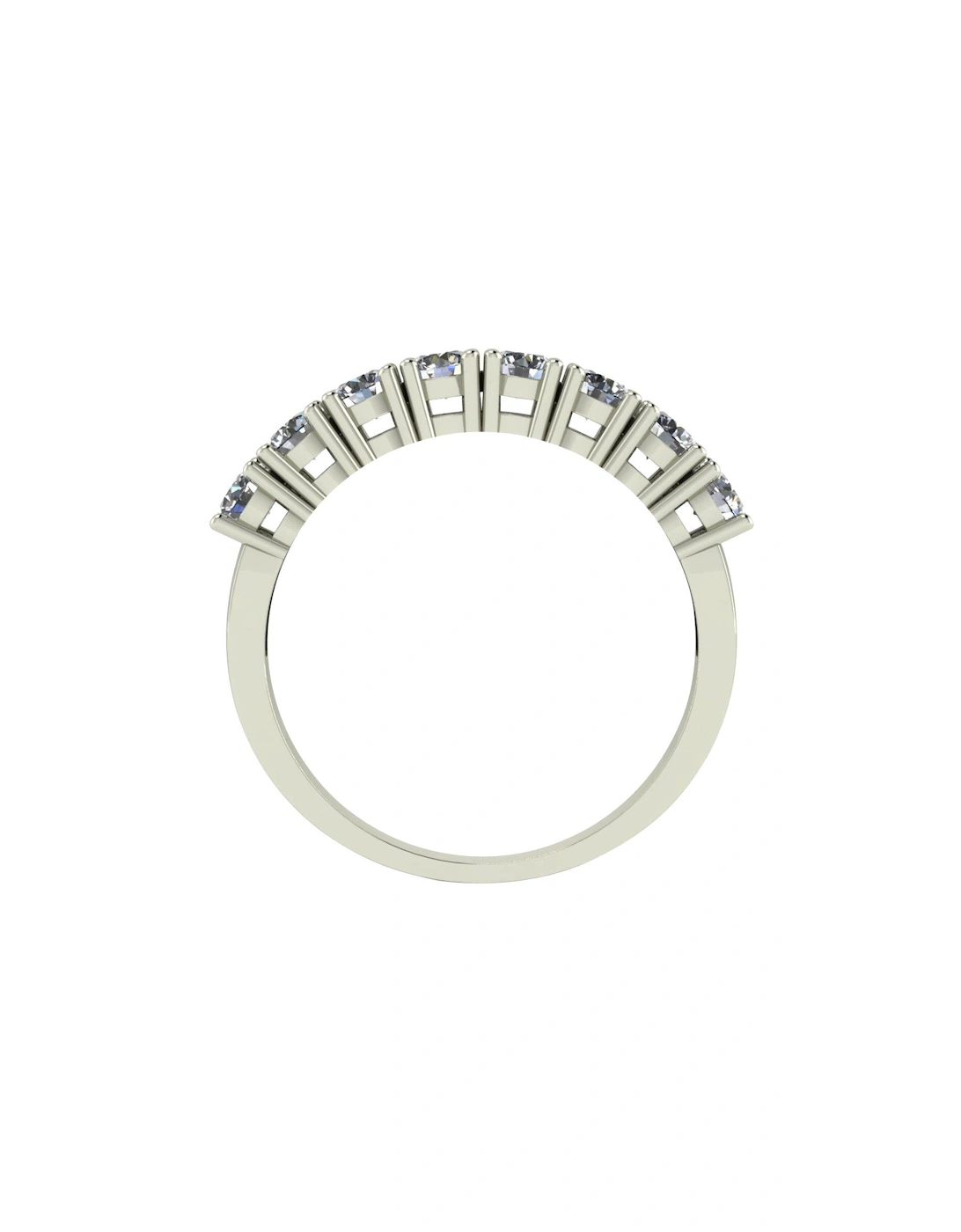 9ct White Gold 1ct Diamond Eternity Ring