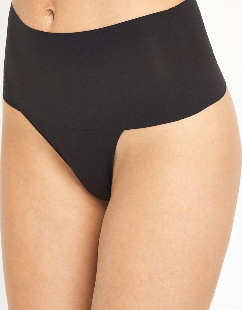 Undie-Textable Light Control Thong - Black