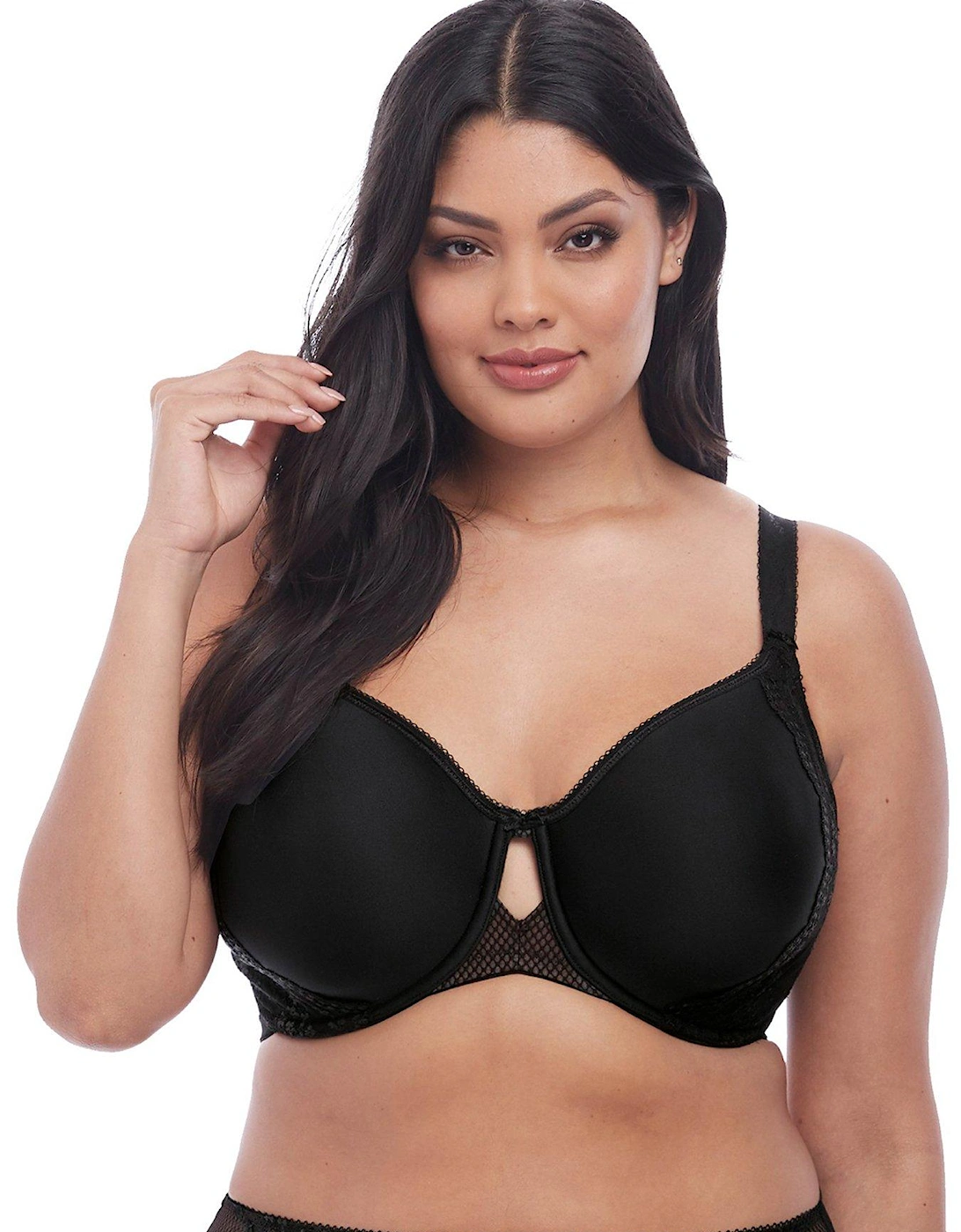 Charley Underwired Bandless Spacer Moulded Bra - Black , 5 of 4