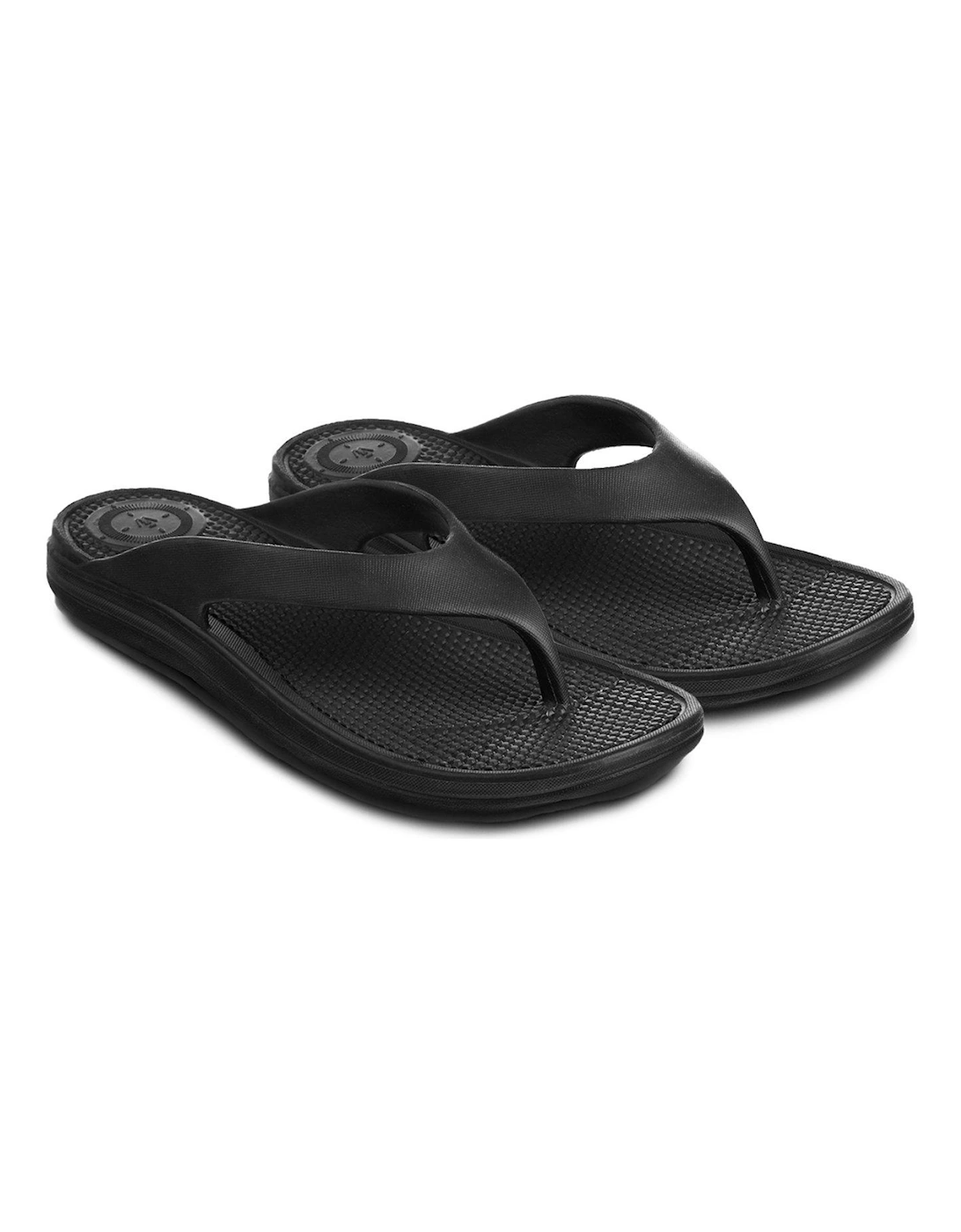 Ladies Solbounce With Toe Post Sandals - Black, 2 of 1
