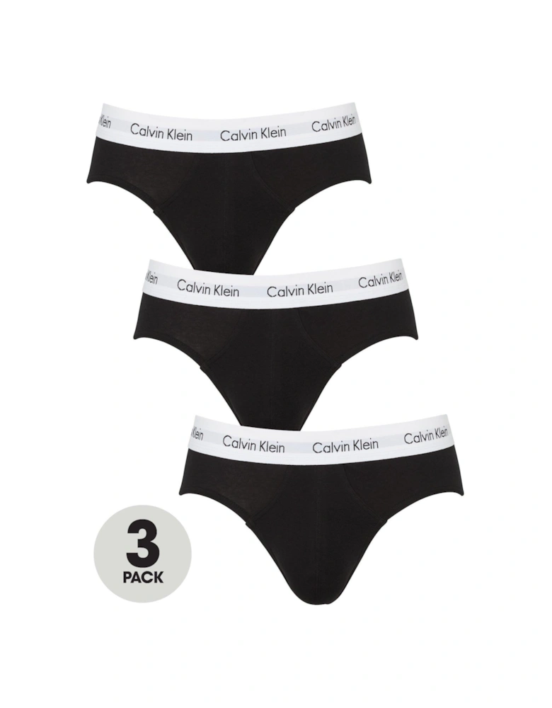 3 Pack Briefs - Black