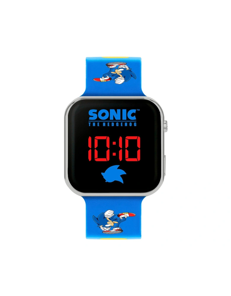 Sega Blue Strap LED Watch