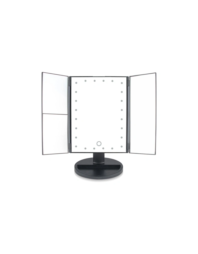 24 LED Touch Dimmable 3 Way Makeup Mirror with 2 & 3x Magnification