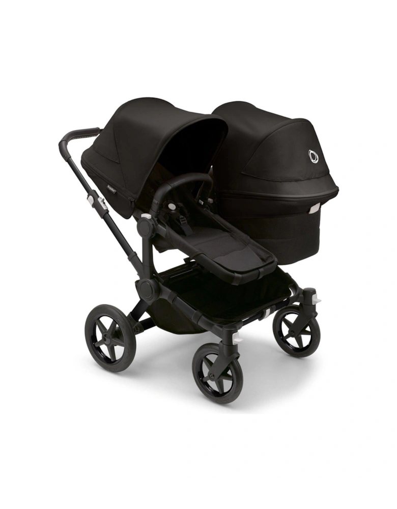 Donkey 5 Duo Complete Pushchair - Black/Midnight