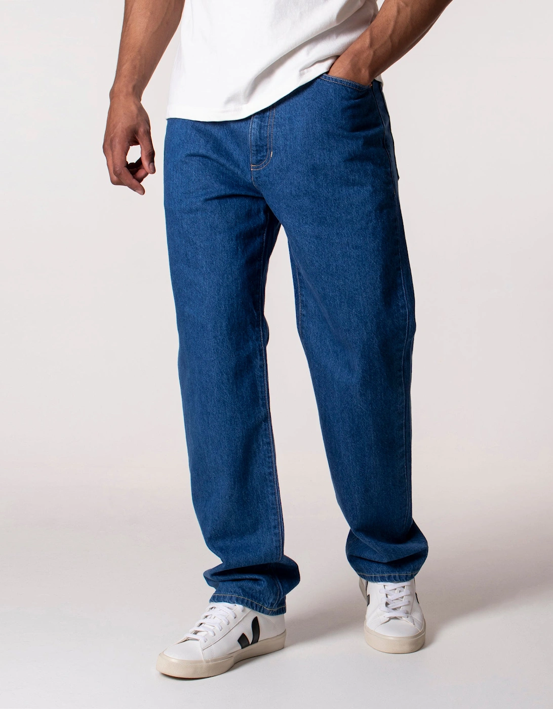 Straight Fit 5 Pocket Jeans, 7 of 6