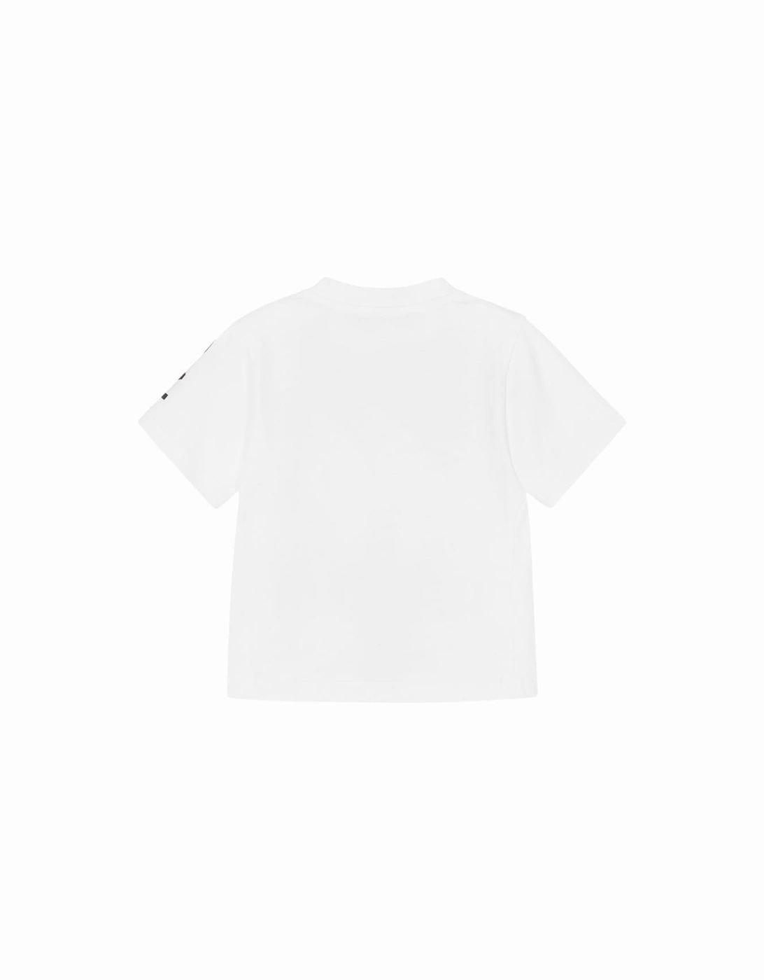 Unisex Arm Logo T-shirt White