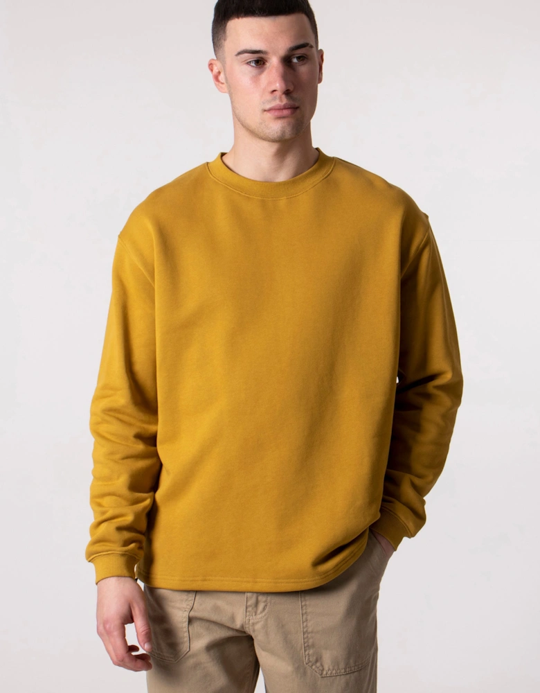 Oversized Fit Basic Sweatshirt