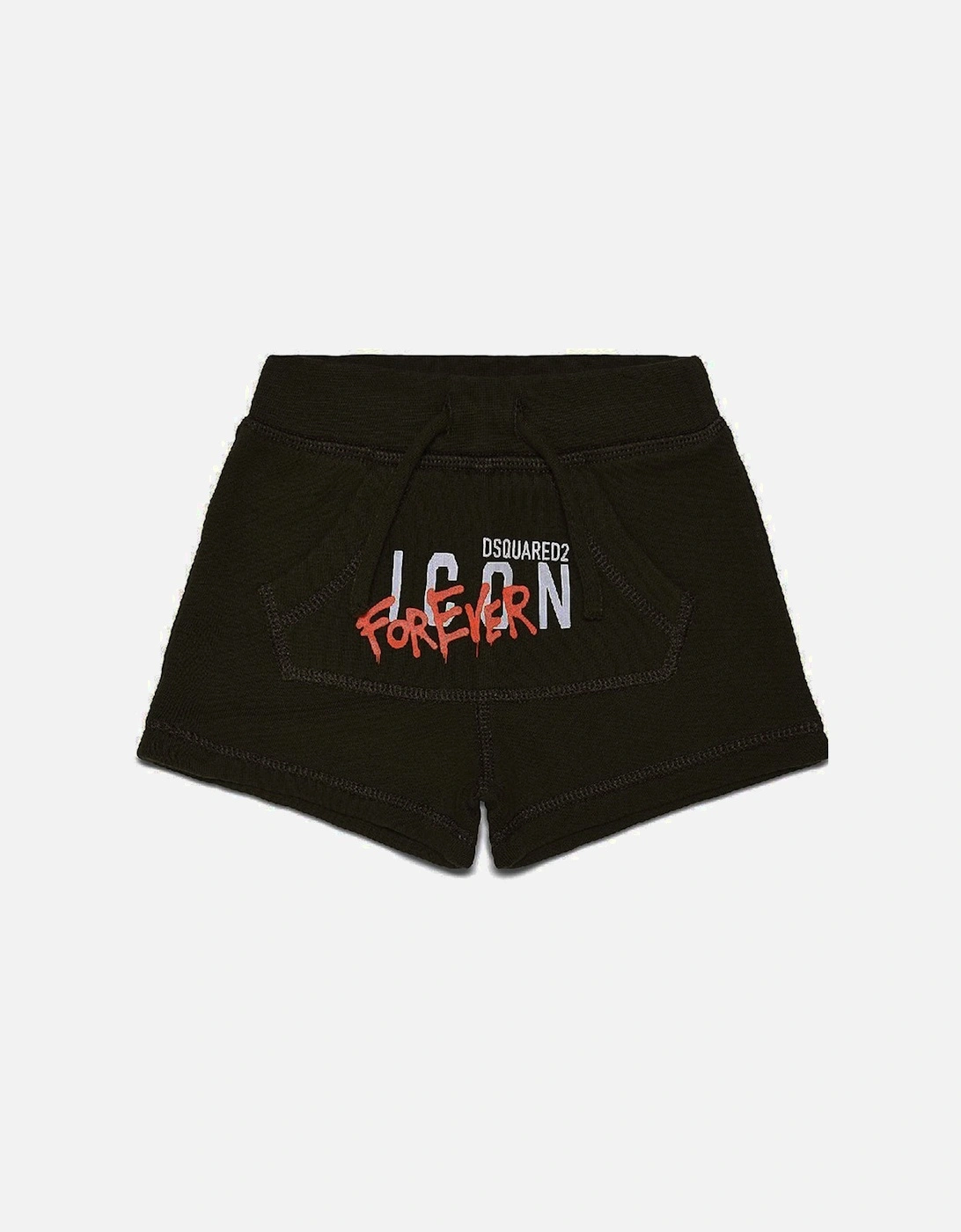 Baby Boys Forever Icon Shorts Black, 4 of 3