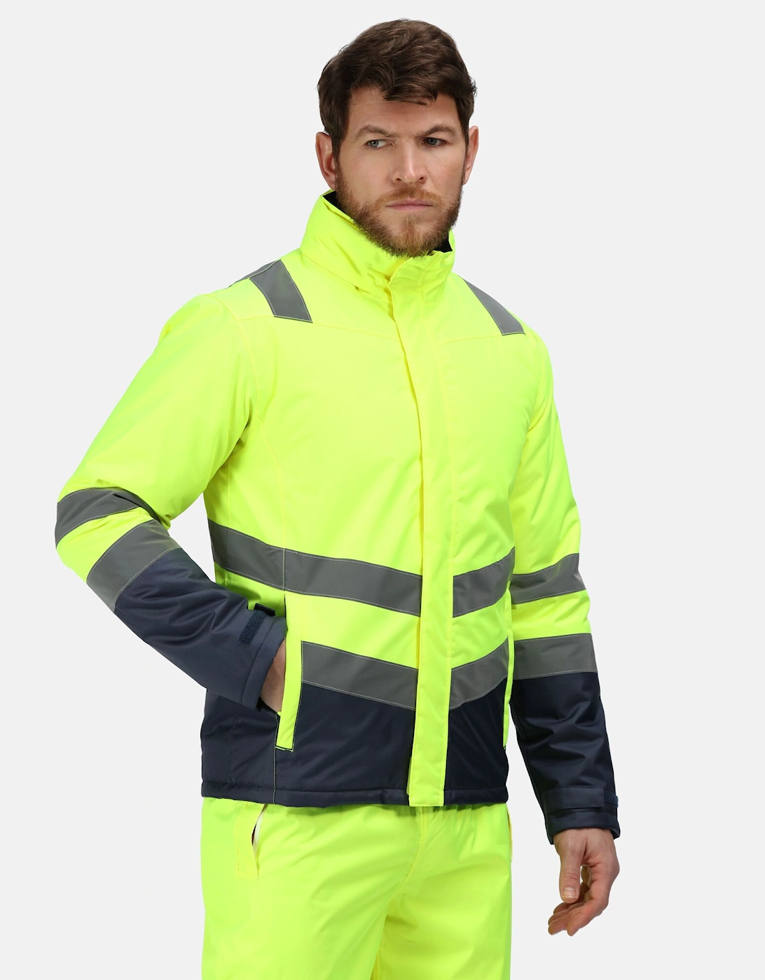 Mens High-Vis Bomber Jacket