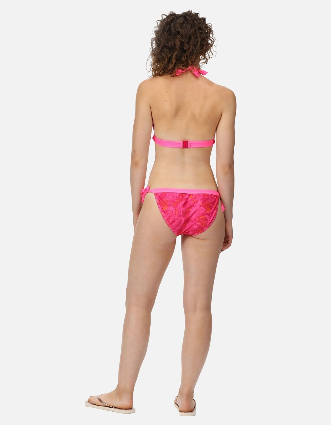 Womens/Ladies Flavia Palm Leaf Bikini Bottoms