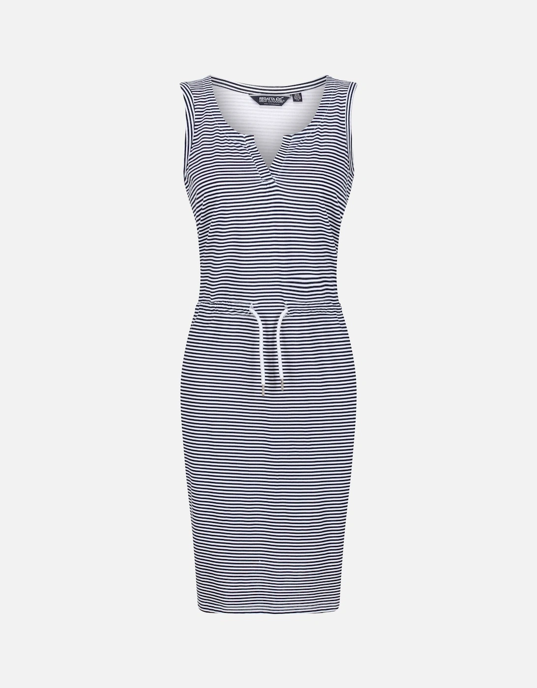 Womens/Ladies Fahari Stripe Shift Casual Dress, 6 of 5