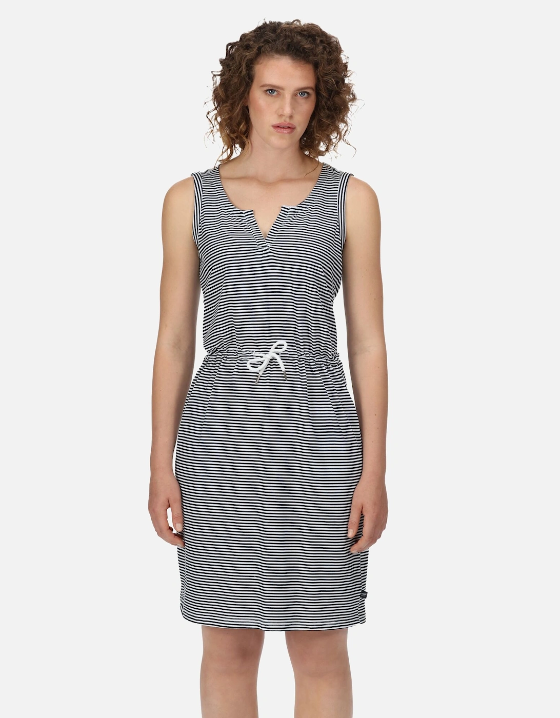 Womens/Ladies Fahari Stripe Shift Casual Dress
