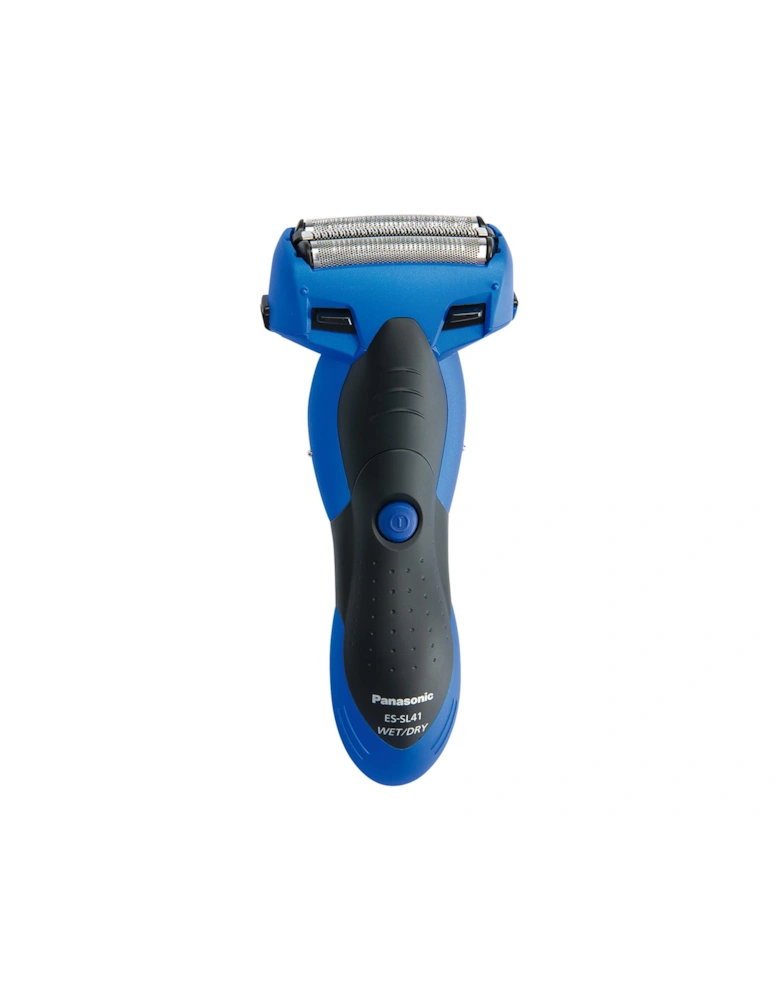 ES-SL41-A511 Cordless Milano 3-Blade, Wet and Dry Shaver, with Arc Foil - Blue