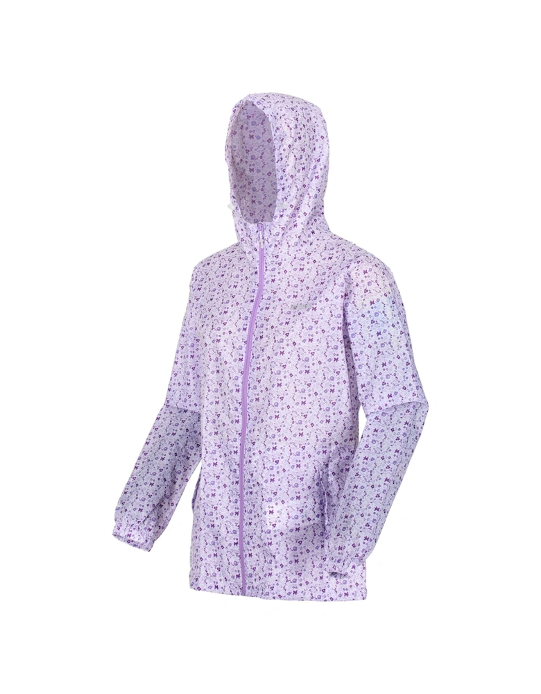 Womens/Ladies Pack It Ditsy Print Waterproof Jacket