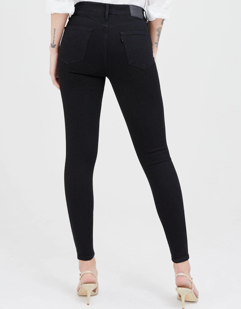 720™ High Rise Super Skinny Jeans - Black