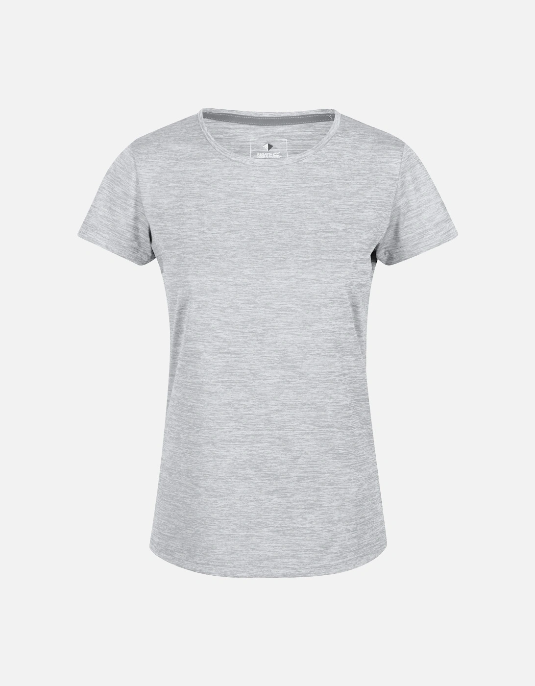 Women's Regatta Womens/Ladies Fingal Edition Marl T-Shirt - Grey - Size: 12