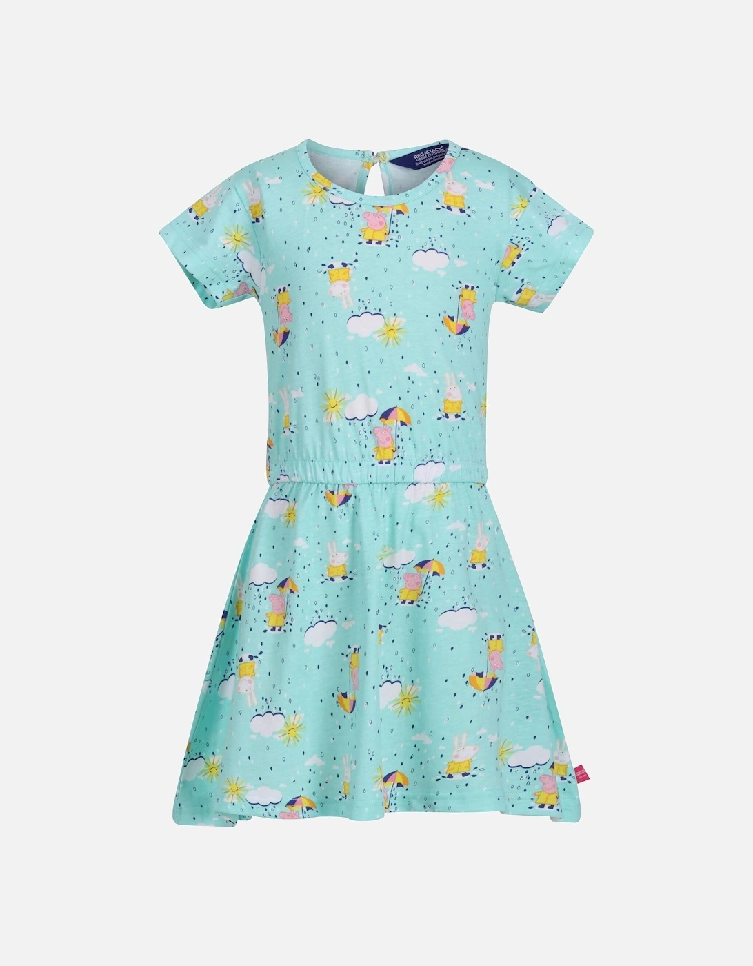 Baby Girls Peppa Pig Clouds Casual Dress, 6 of 5