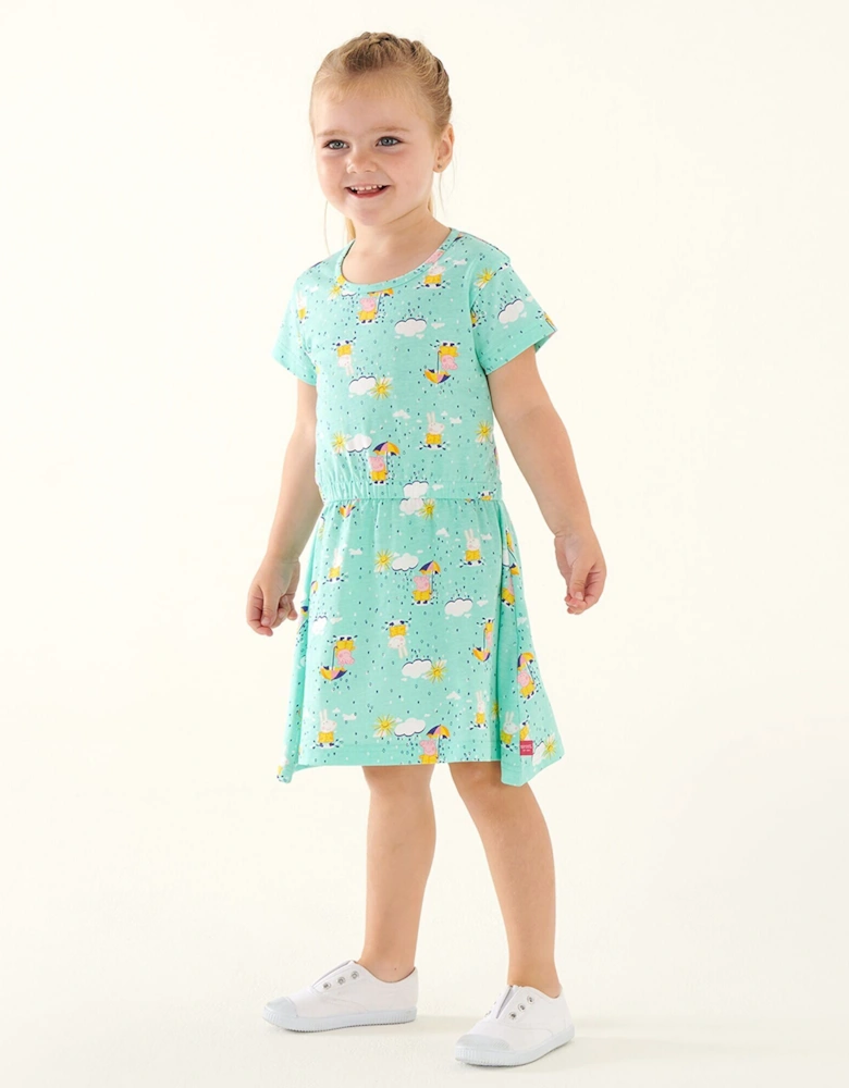 Baby Girls Peppa Pig Clouds Casual Dress