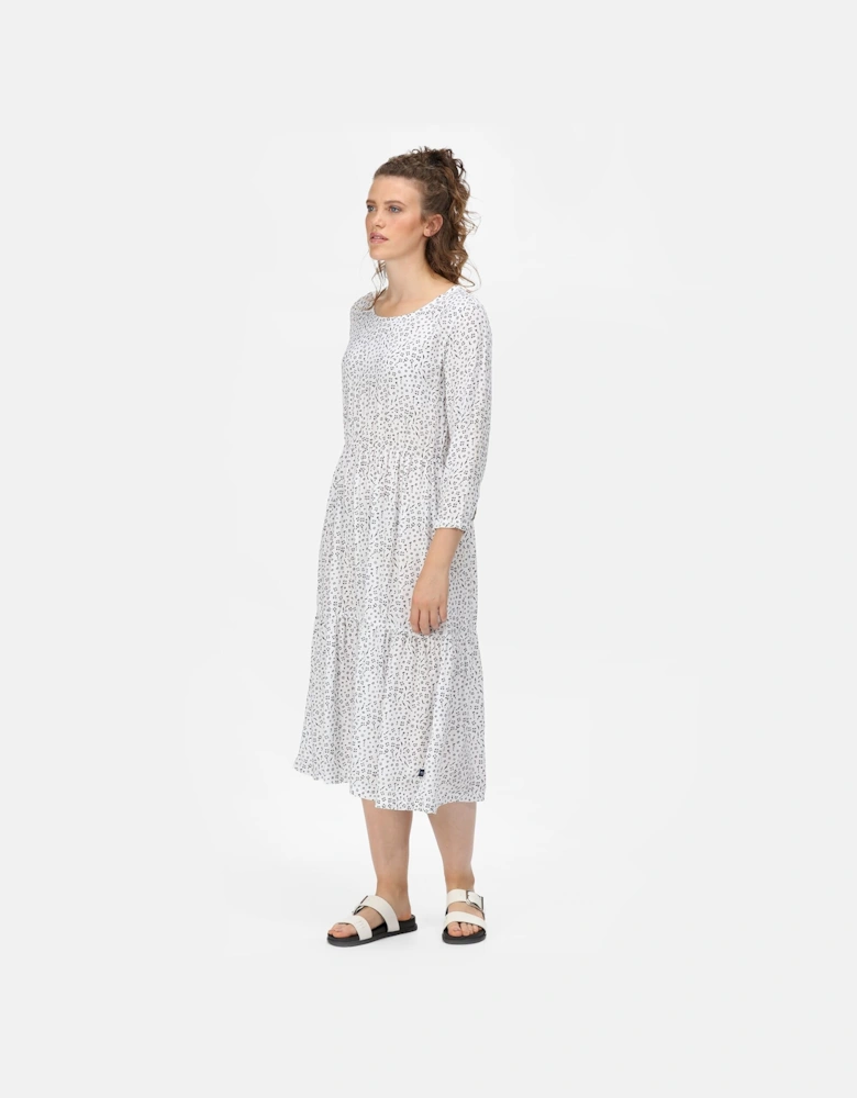 Womens/Ladies Briella Ditsy Print Long-Sleeved Casual Dress