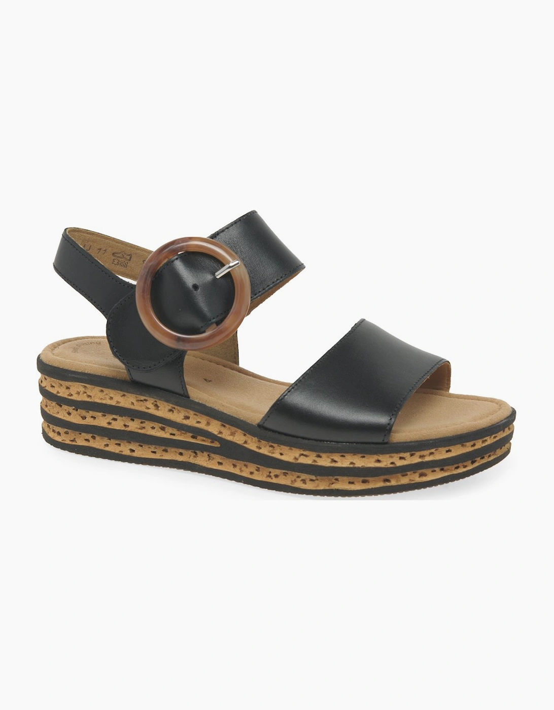 Gabor Women's Black Andre Sandals - Size: 5.5