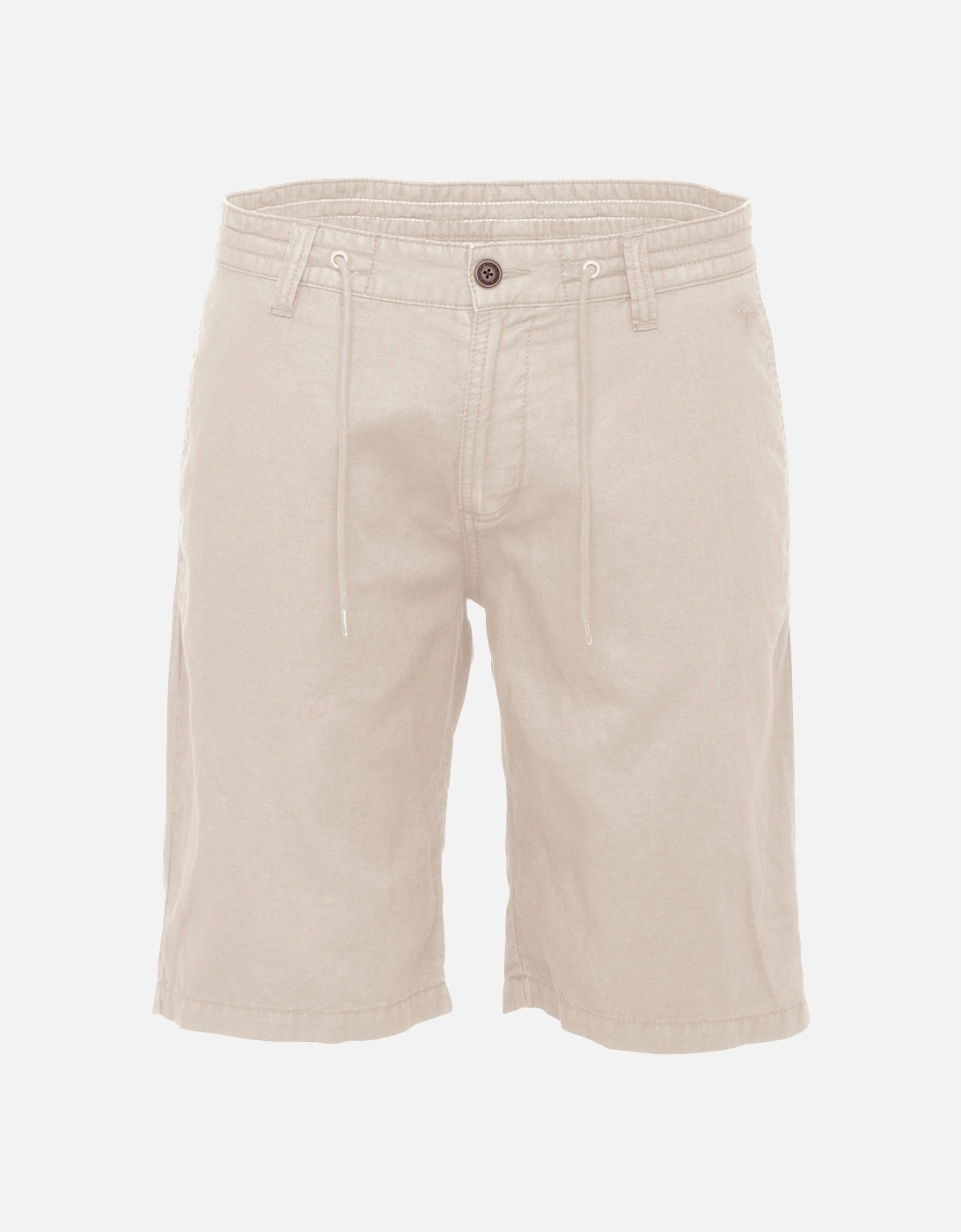 Linen Shorts Beige, 3 of 2