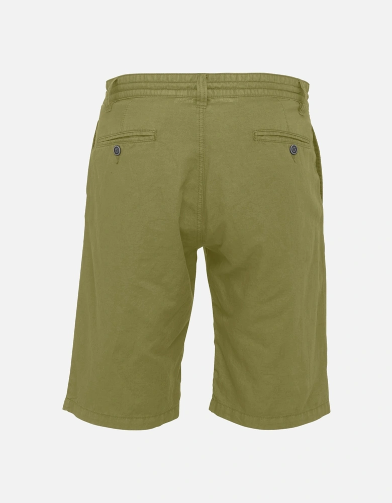 Linen Shorts Olive