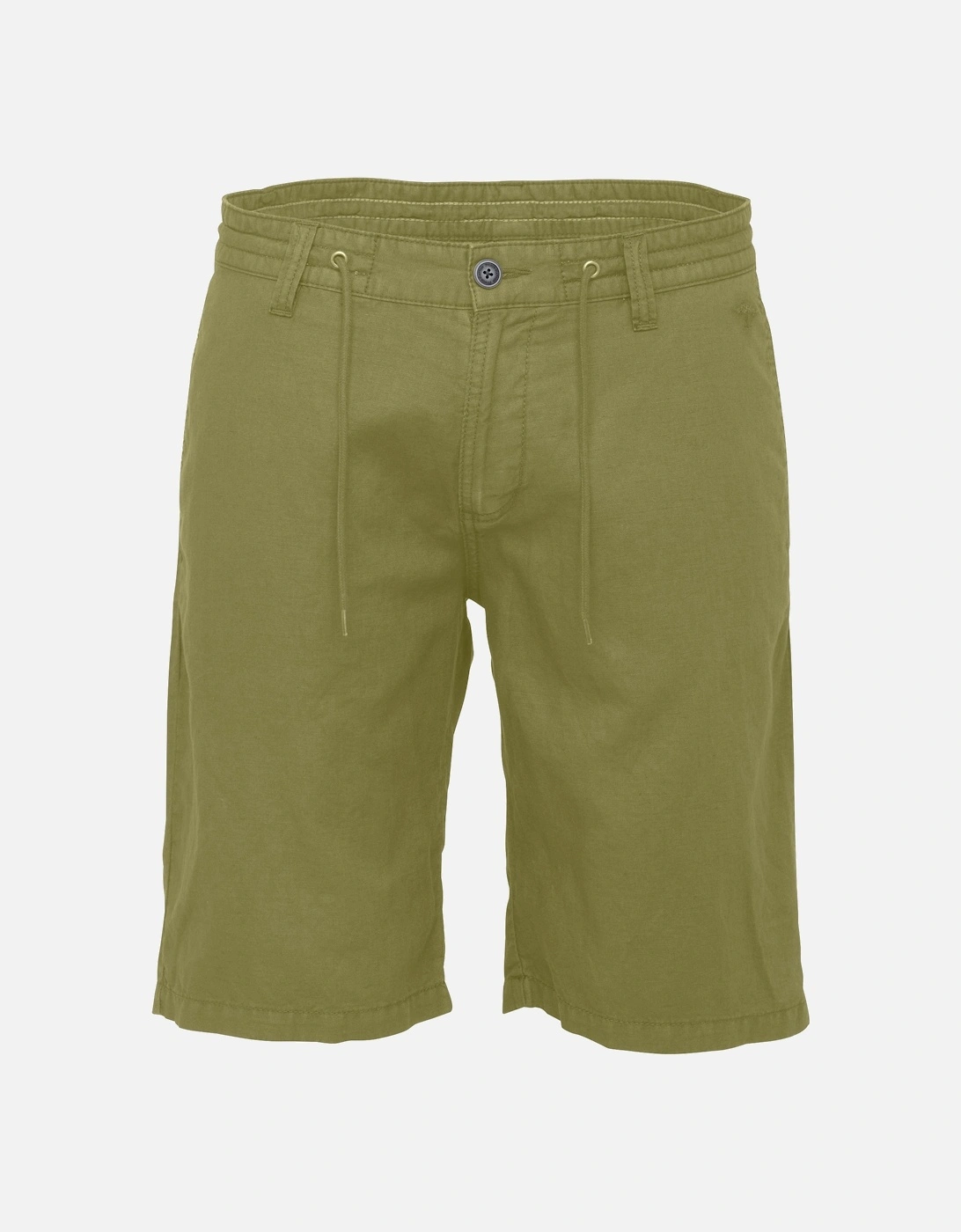 Linen Shorts Olive, 3 of 2
