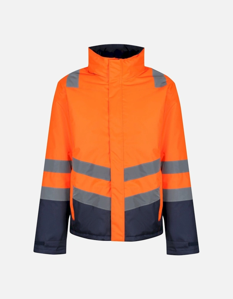 Mens Hi-Vis Waterproof Jacket