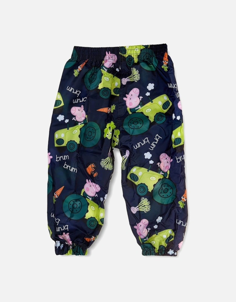 Childrens/Kids Pack It Peppa Pig Waterproof Over Trousers