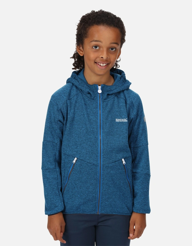 Childrens/Kids Maxwell Marl Soft Shell Jacket