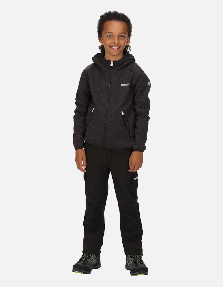 Childrens/Kids Maxwell Marl Soft Shell Jacket