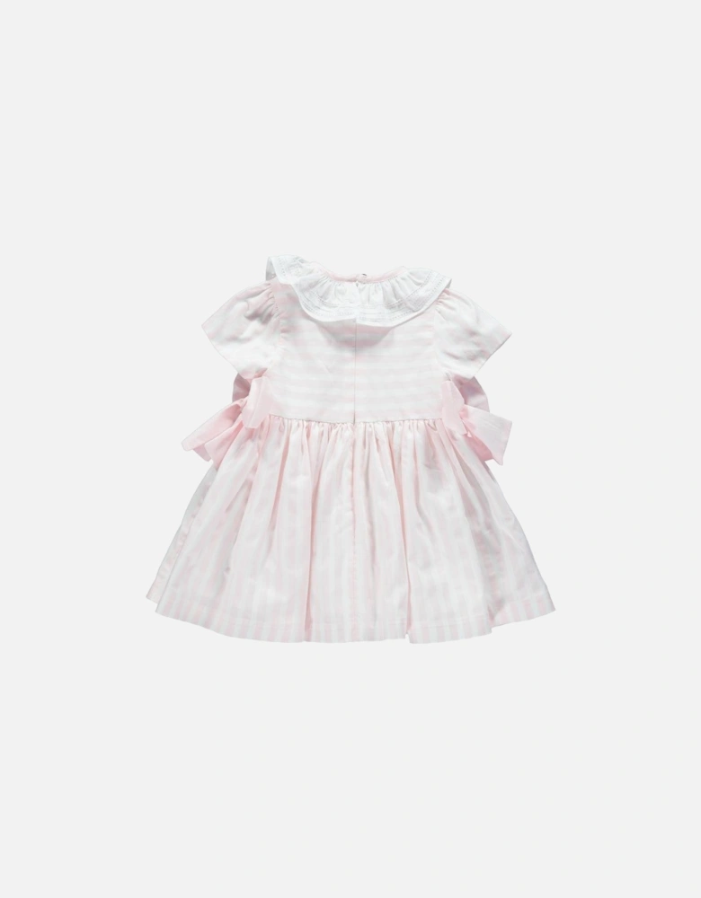 Baby Girls Candy Stripe Bow Dress