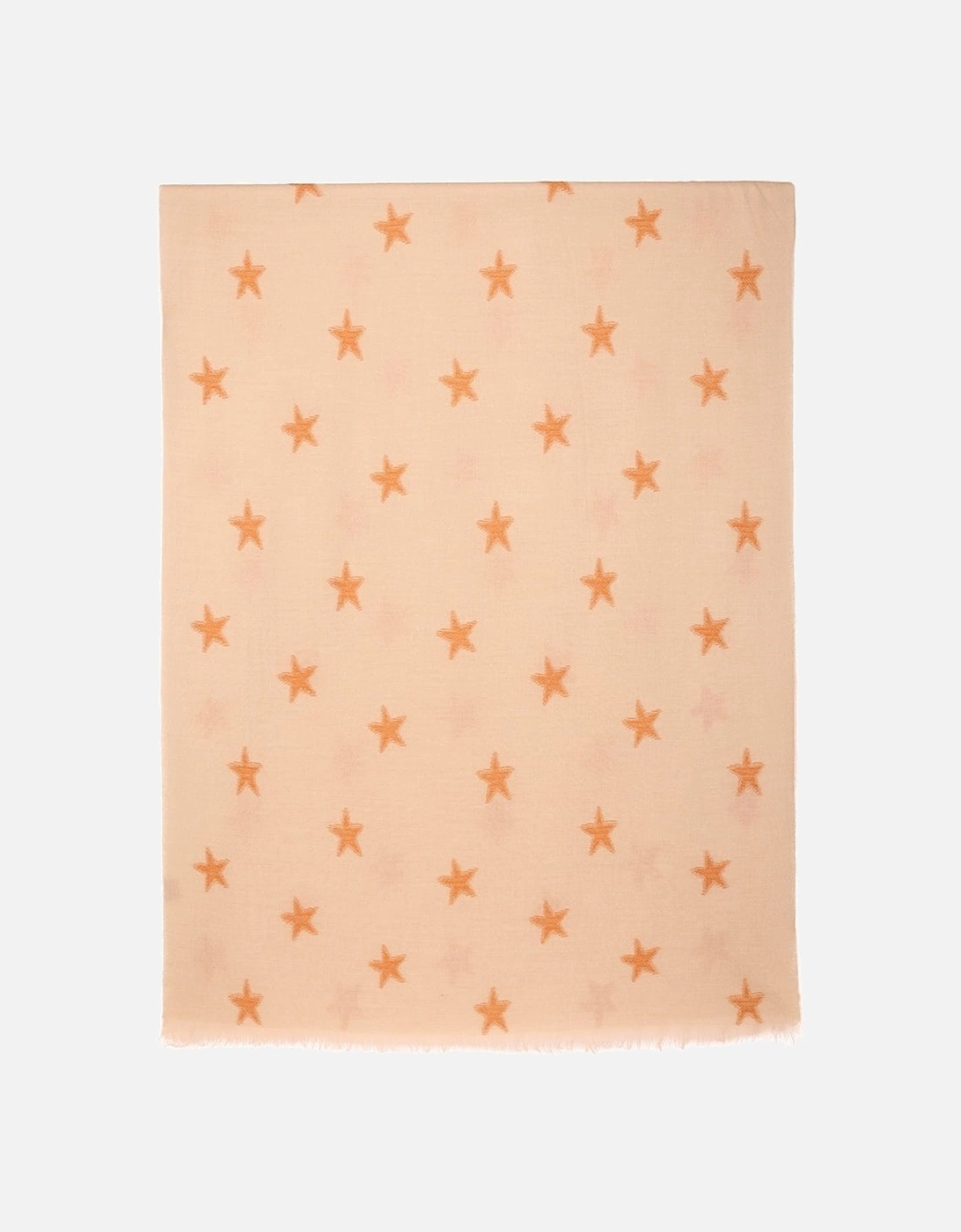 Cashmere and Silk Blend Star Design Scarf Wrap