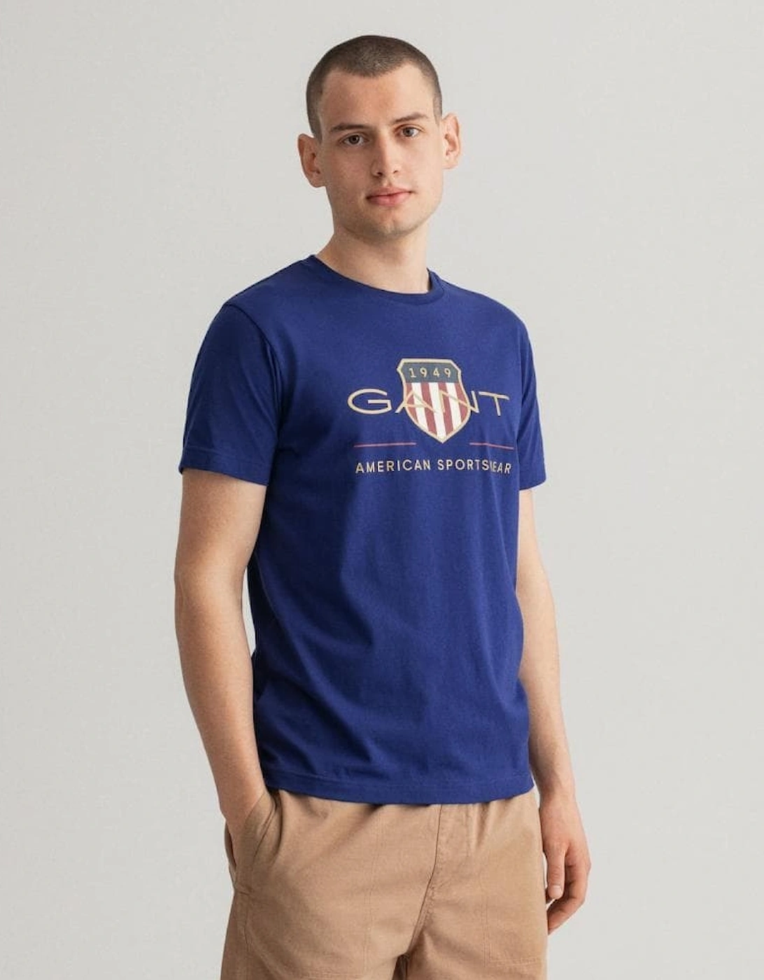 Archive Shield Mens Short Sleeve T-Shirt, 6 of 5