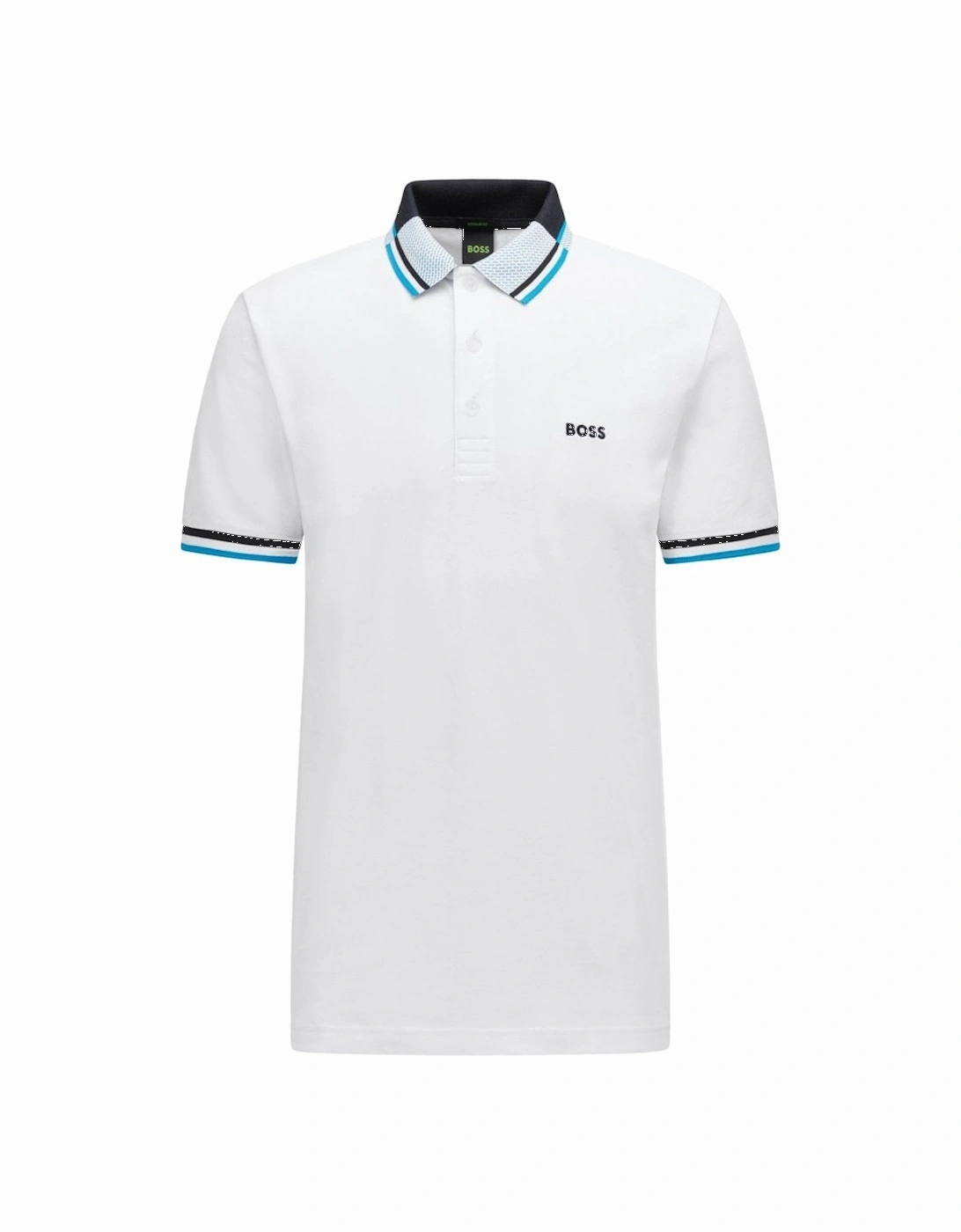 Mens White Paddy 1 Polo Shirt, 2 of 1