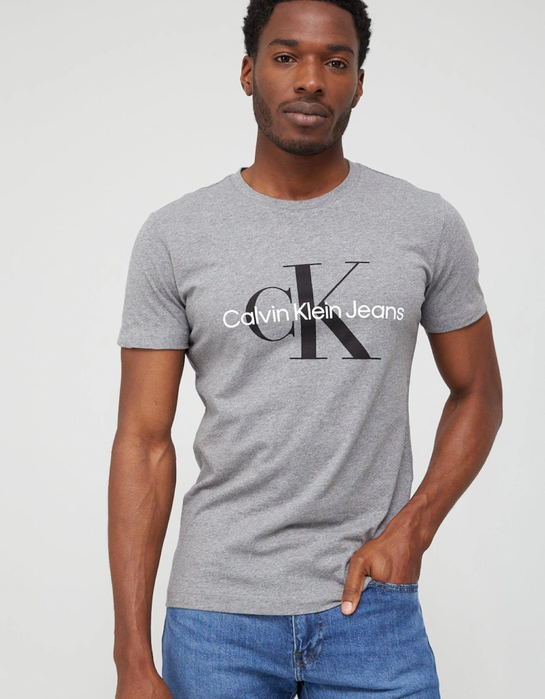 Monogram Logo T-Shirt - Grey