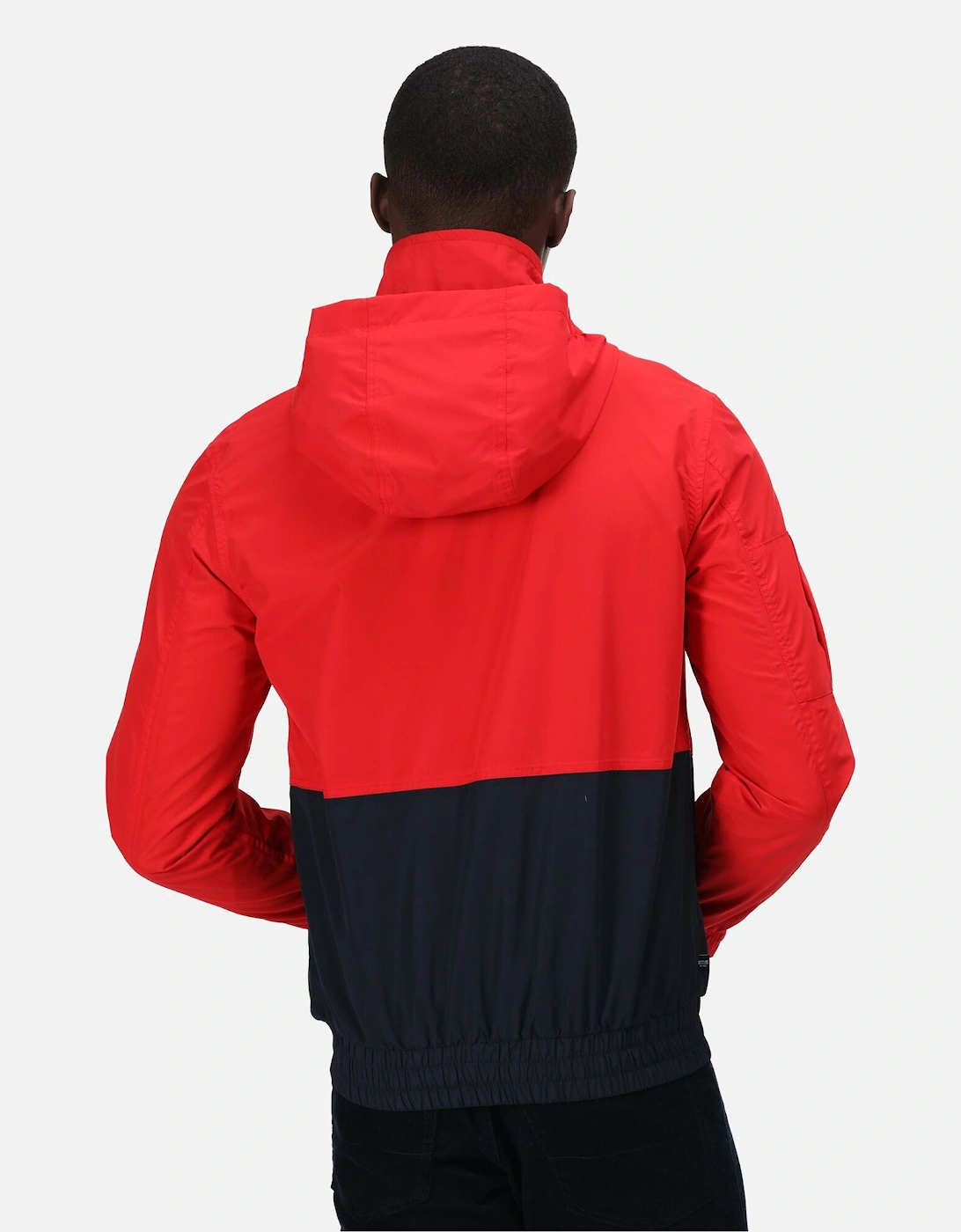 Mens Feelding Colour Block Waterproof Bomber Jacket