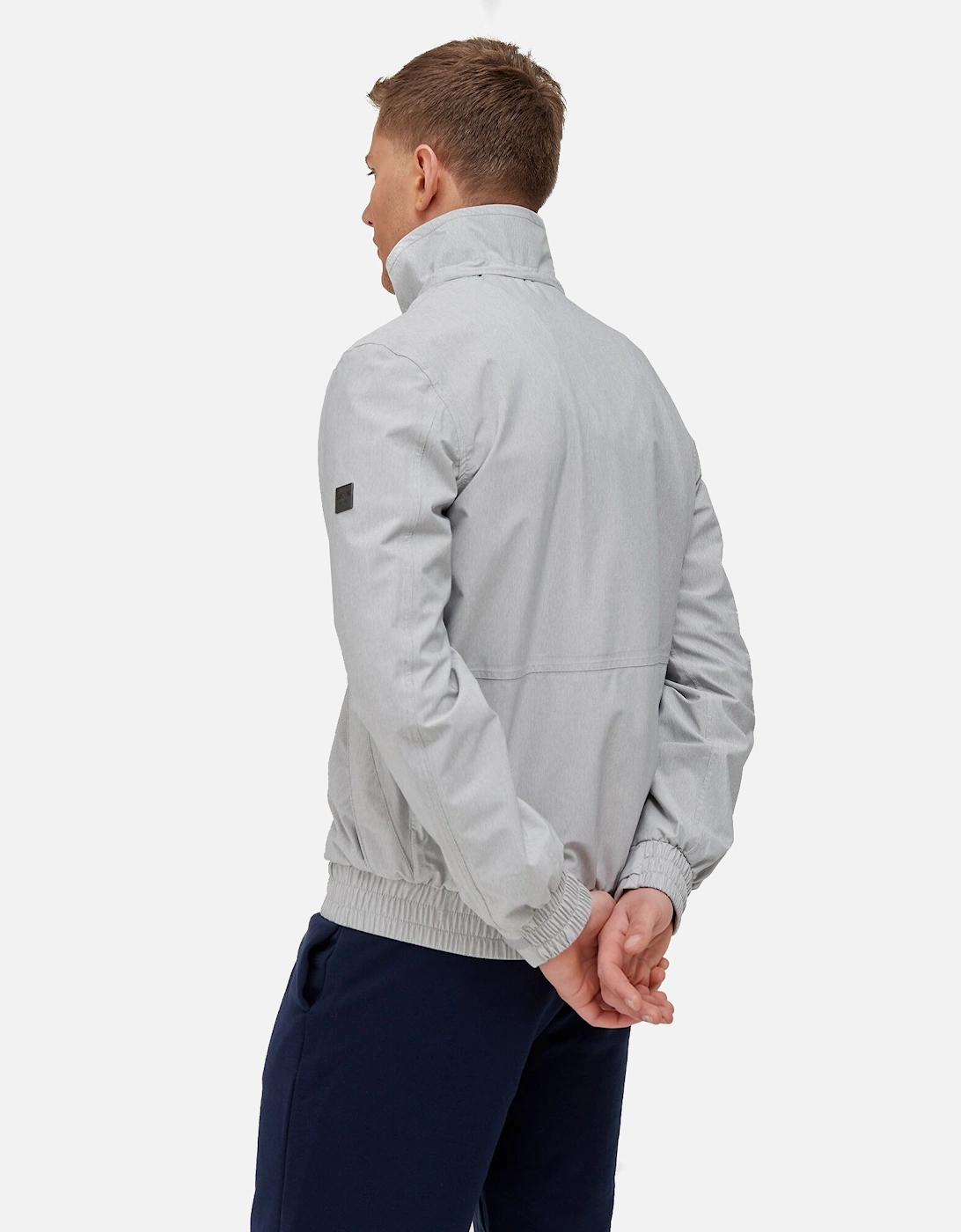 Mens Feelding Linear Waterproof Bomber Jacket