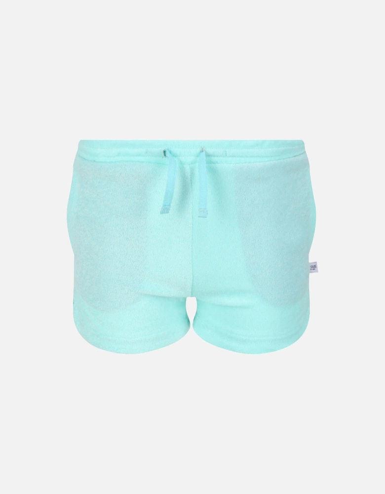 Girls Dayana Towelling Casual Shorts