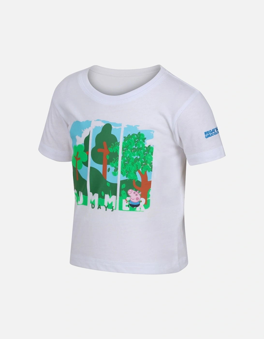 Childrens/Kids Peppa Pig Short-Sleeved T-Shirt