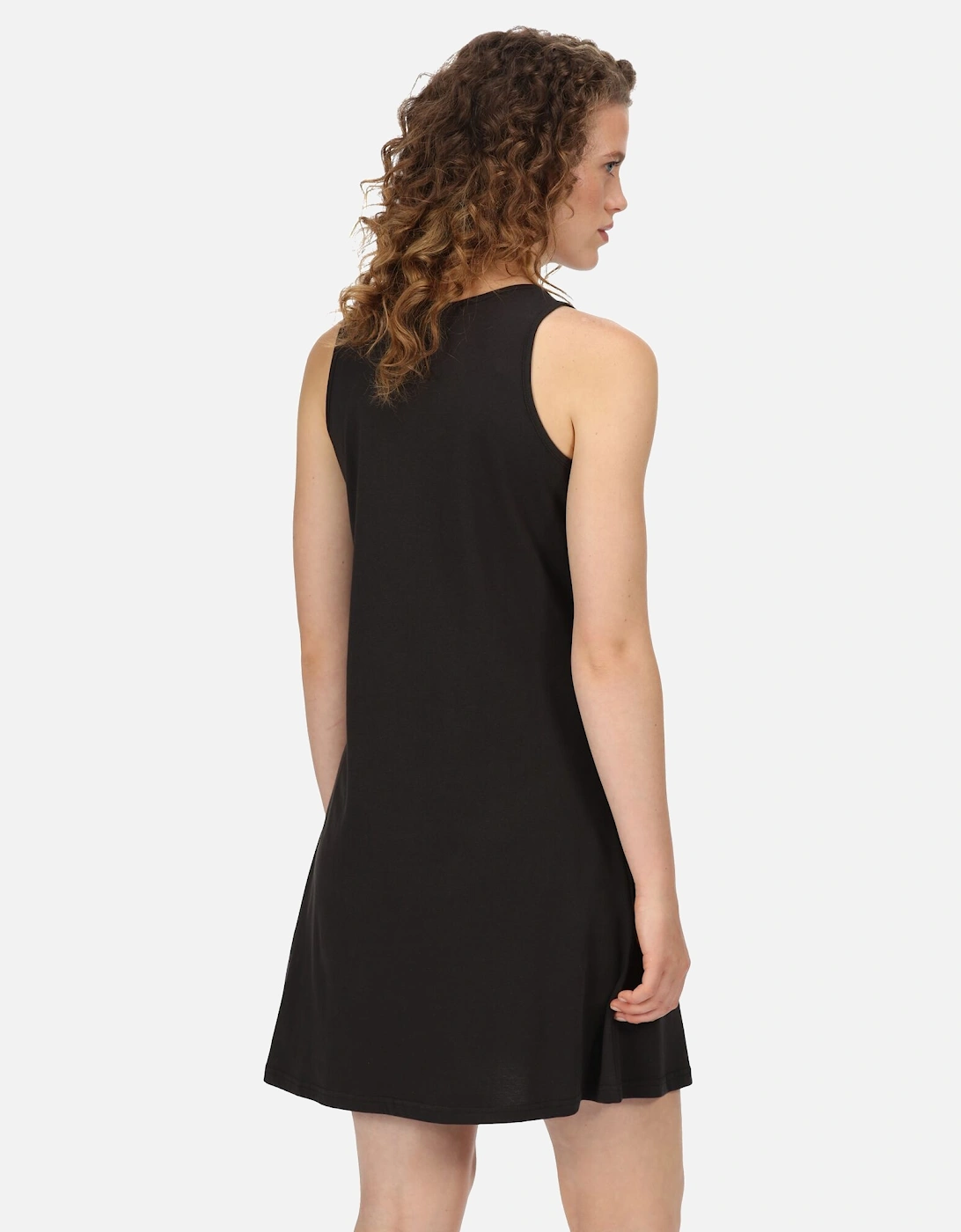 Womens/Ladies Kaimana Plain Swing Dress