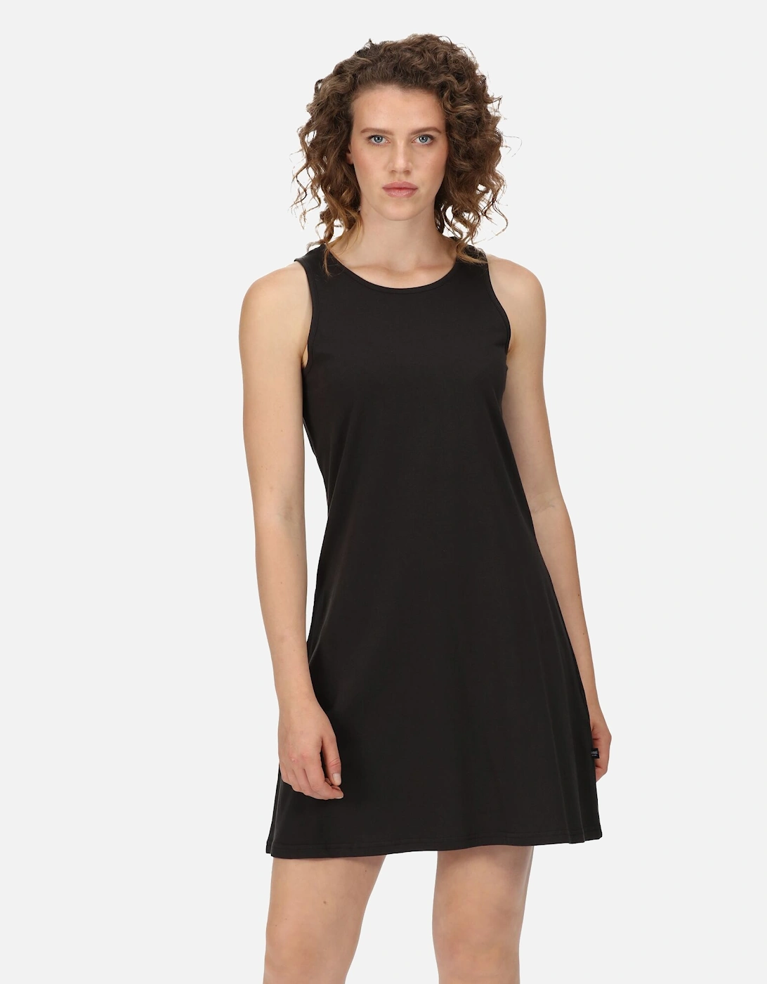 Womens/Ladies Kaimana Plain Swing Dress