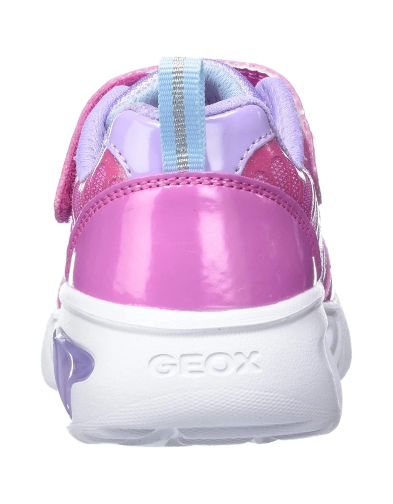 Girls Assister Faux Leather Trainers
