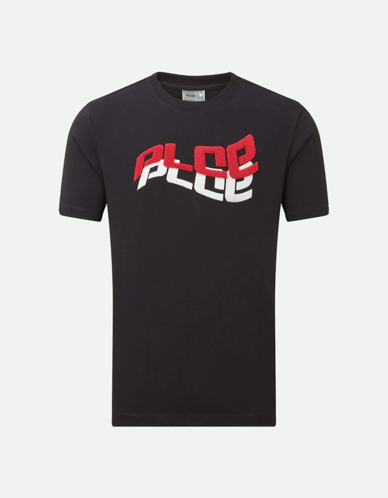 Rufford Men's Logo Crew Neck T-Shirt | Black