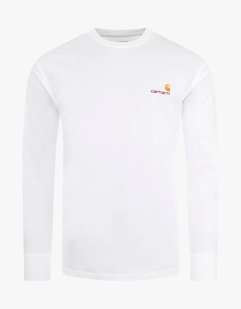 Long Sleeve Relaxed Fit American Script T-Shirt