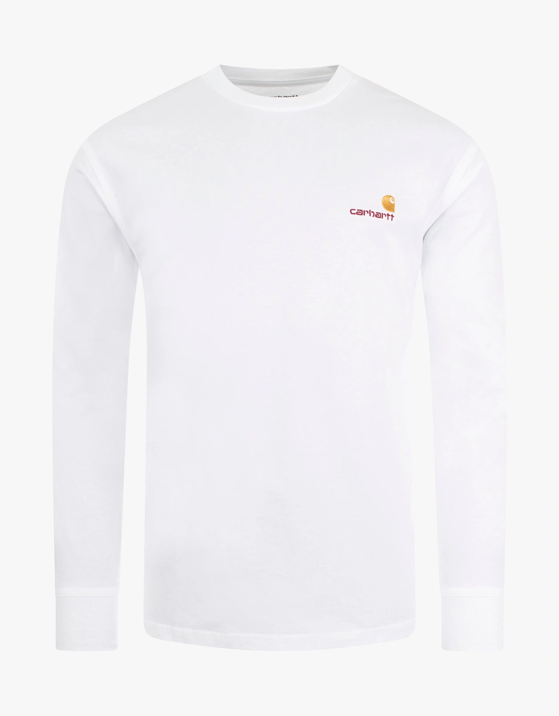 Long Sleeve Relaxed Fit American Script T-Shirt