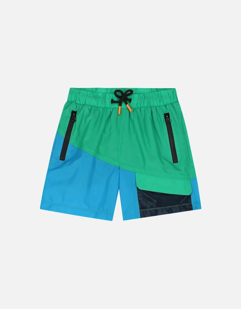 Boys Swim-Shorts Green