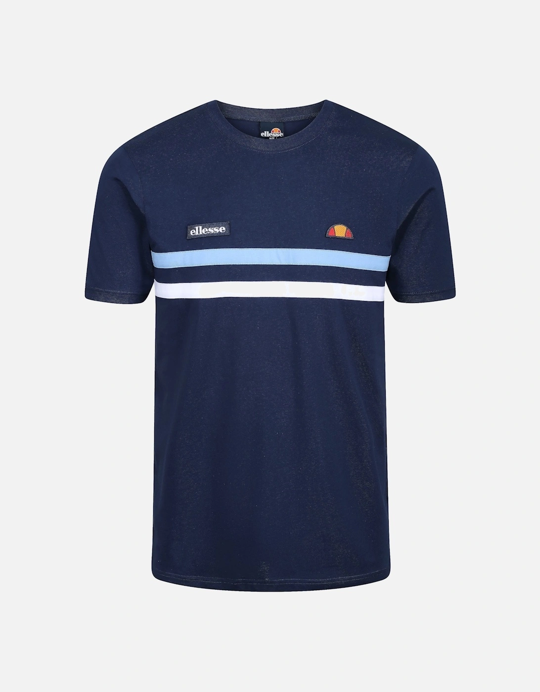 Banlo Twin Stripe Ringer Men's T-Shirt | Navy, 4 of 3