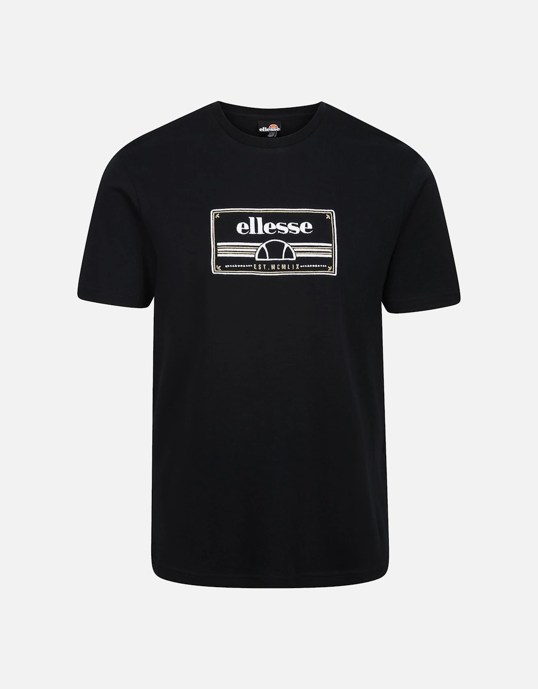 Rochetta Men's Crew Neck Logo T-Shirt | Black, 4 of 3